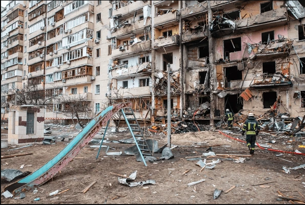 Ukraine devasted